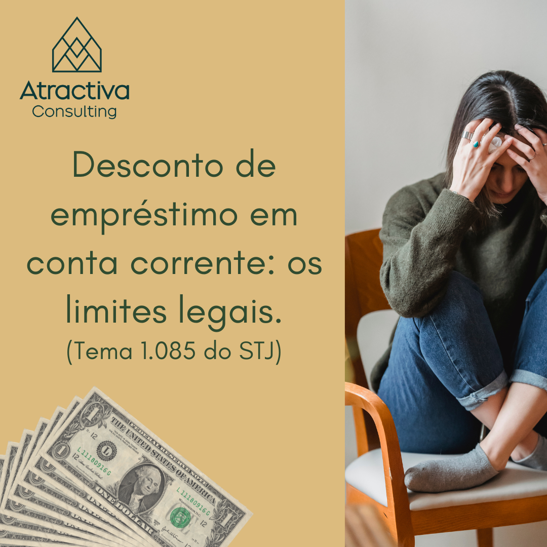 Desconto de empréstimo em conta corrente